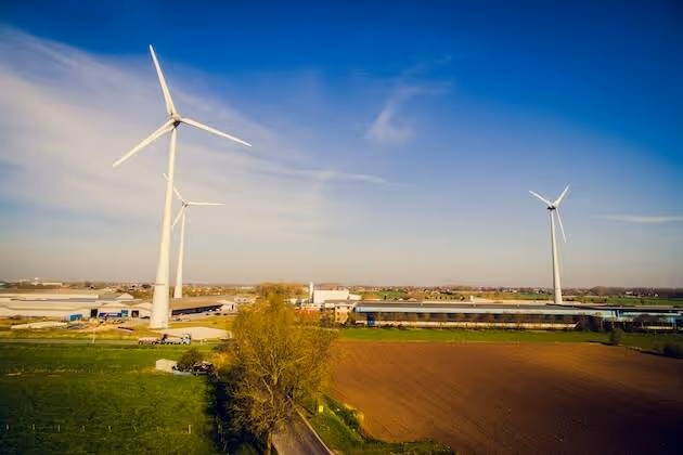 The Storm wind farm in Wielsbeke recently had 330 new cooperants for Storm CVBA.