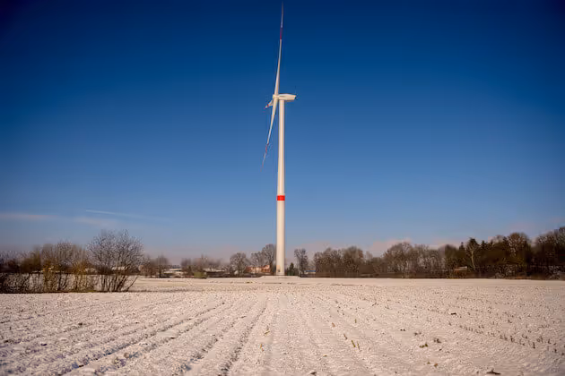 Last weekend, all Storm's wind turbines came to a standstill due to the cold weather.