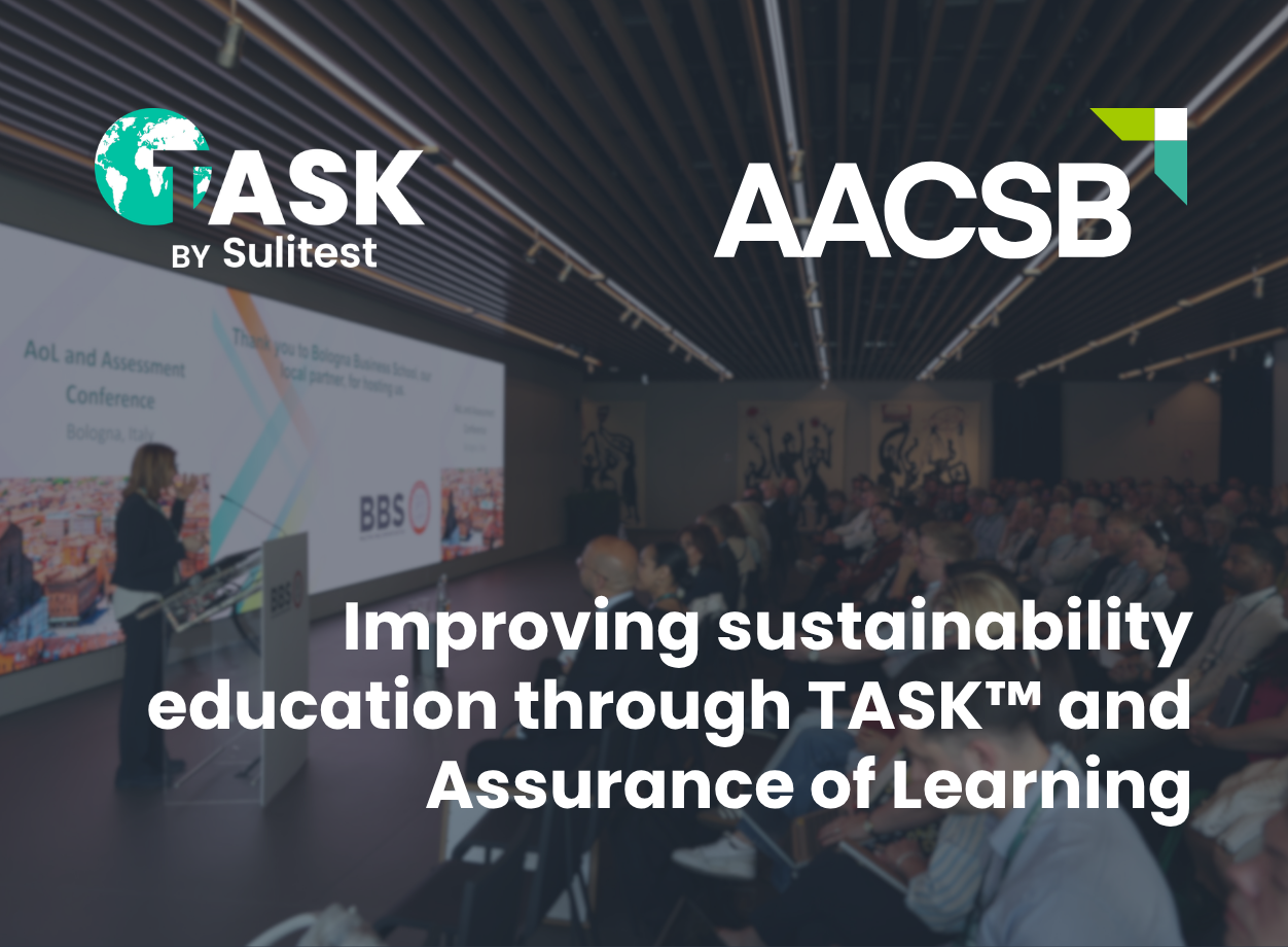How TASK by Sulitest supports AACSB AoL and accreditation