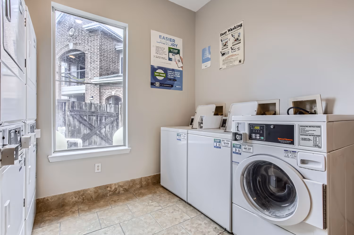 laundry facilities