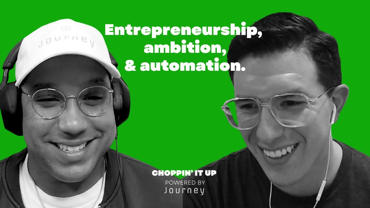 Sebastian Pedraza discusses logistics entrepreneurship and automation on The Journey Podcast Episode 9