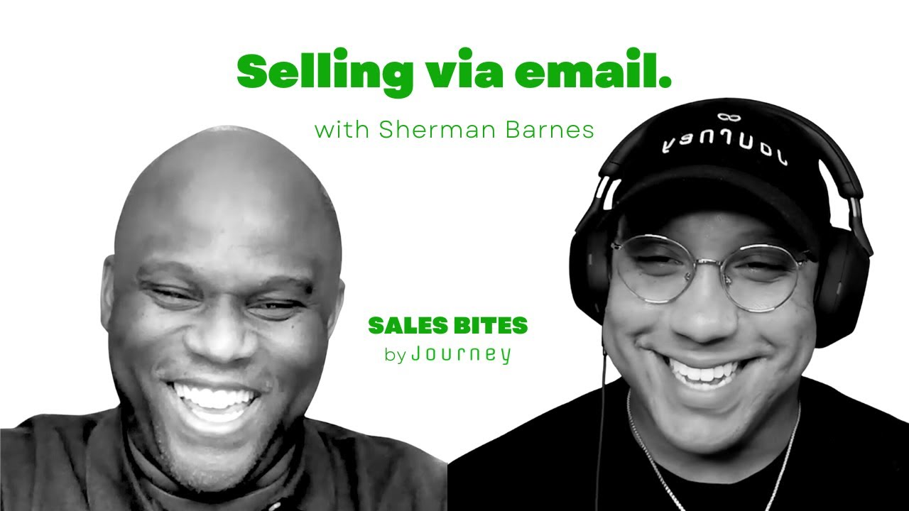 Sherman Barnes discusses freight email sales strategy and CRM outreach on The Journey Podcast Episode 23
