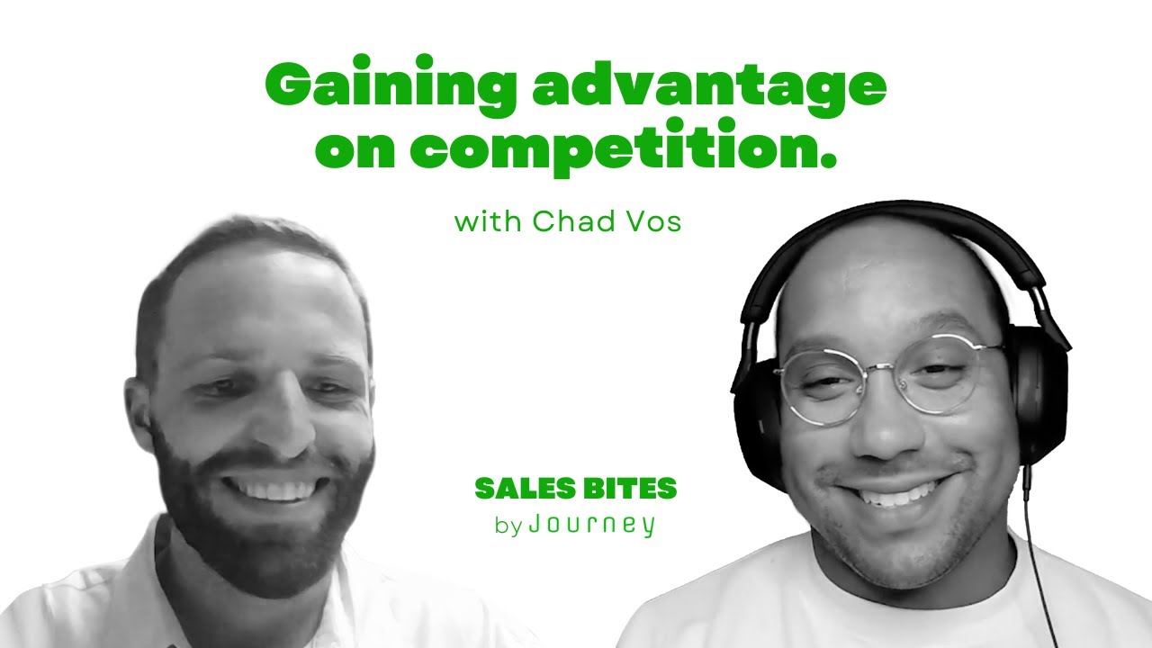 Chad Vos discusses competitive advantage and freight sales differentiation on The Journey Podcast Episode 27