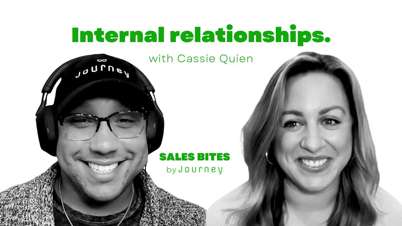Cassie Quien, VP of Commercial at REPOWR, discusses internal relationships and freight sales performance on The Journey Podcast Episode 31
