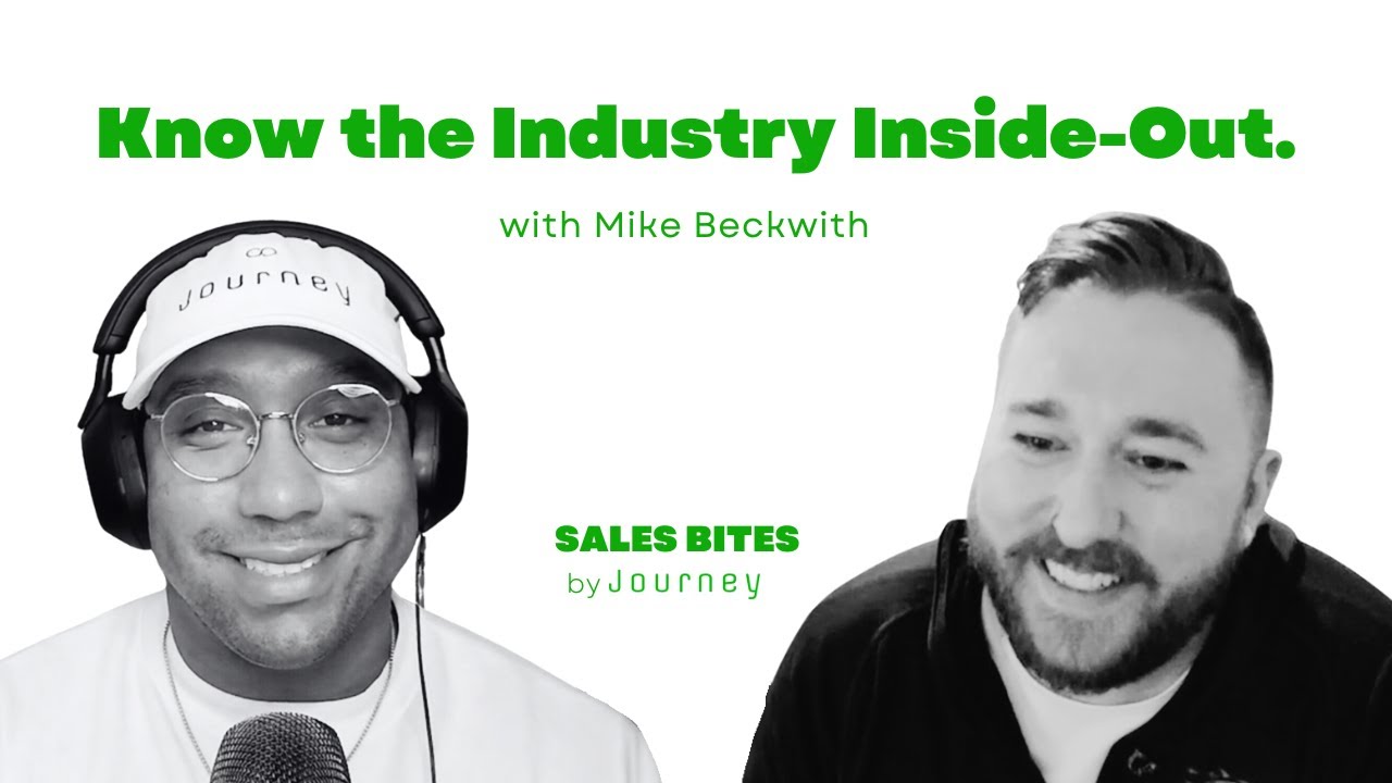 Mike Beckwith, VP of Brokerage at FreightPlus, discusses industry knowledge and freight sales on The Journey Podcast Episode 41