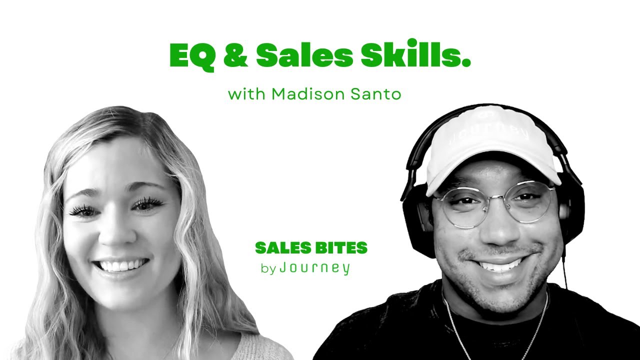 Madison Santo discusses emotional intelligence and EQ in freight sales on The Journey Podcast Episode 52