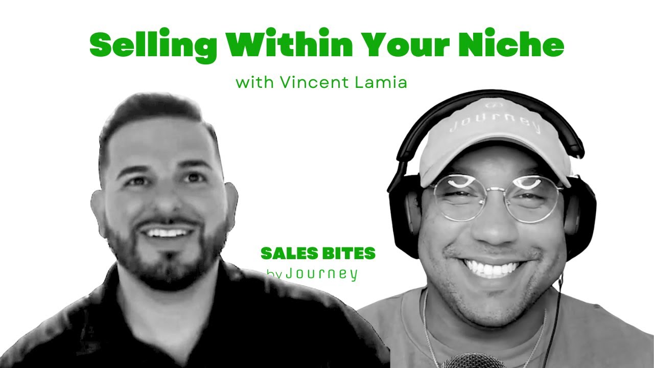 Vincent Lamia of Pinnacle Logistics discusses niche freight sales and specialization strategy on The Journey Podcast Episode 61