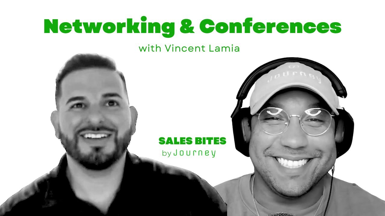 Vincent Lamia of Pinnacle Logistics shares freight conference networking strategies on The Journey Podcast Episode 65