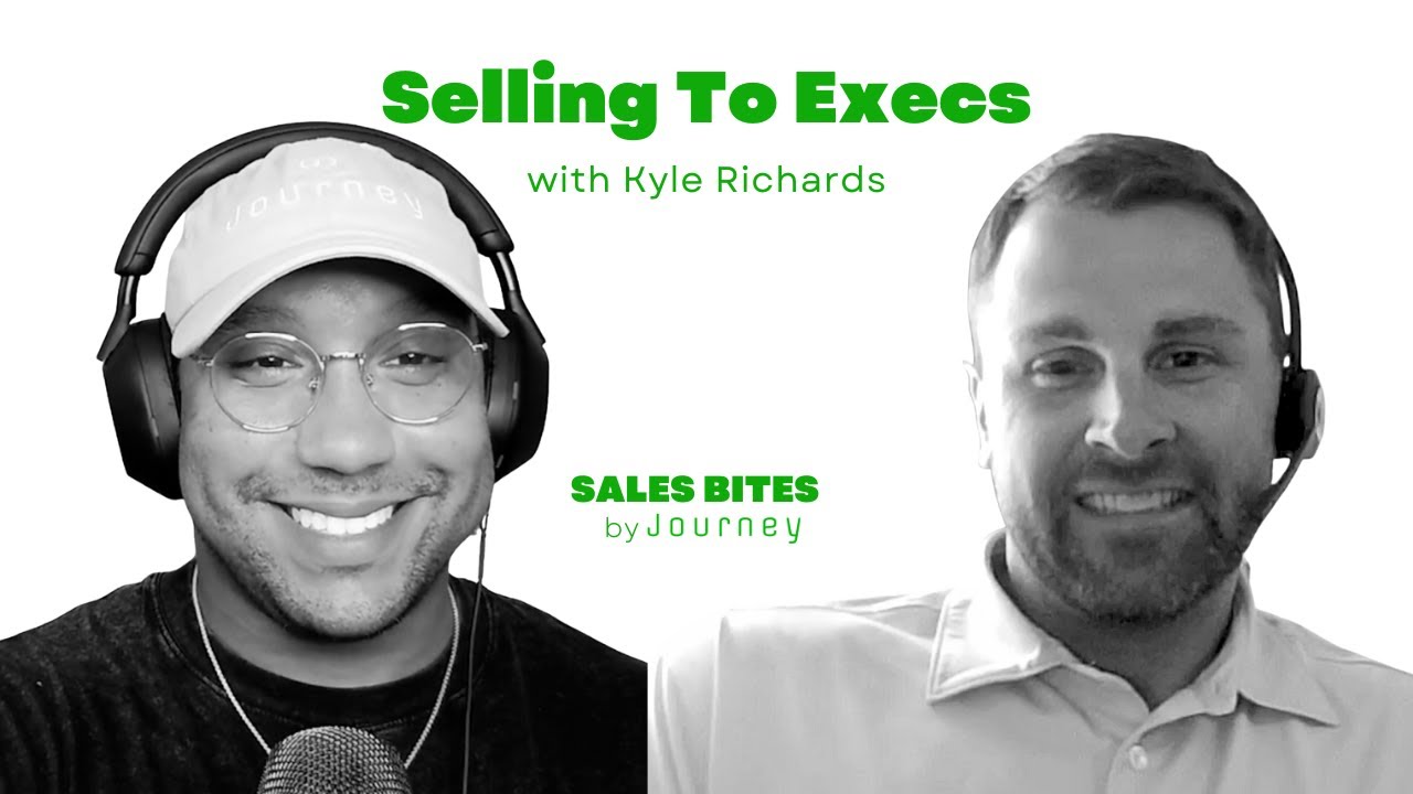 Kyle Richards, VP of Sales at CloneOps, shares strategies for selling to freight executives on The Journey Podcast Episode 66