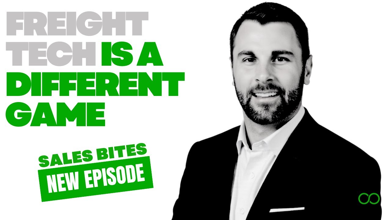 Kyle Richards discusses the difference between freight brokerage sales and freight tech sales on The Journey Podcast Episode 73