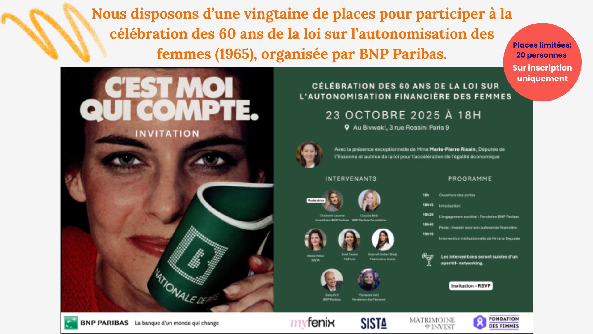 La célébration des 60 ans de la loi sur l’autonomisation des femmes (1965)