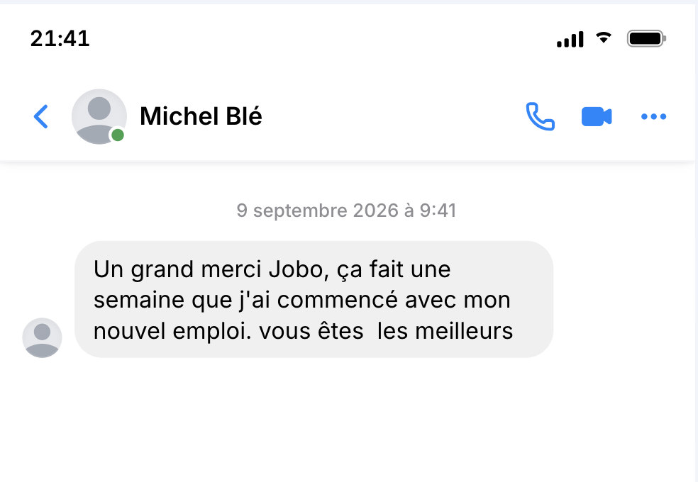 Témoignage Michel