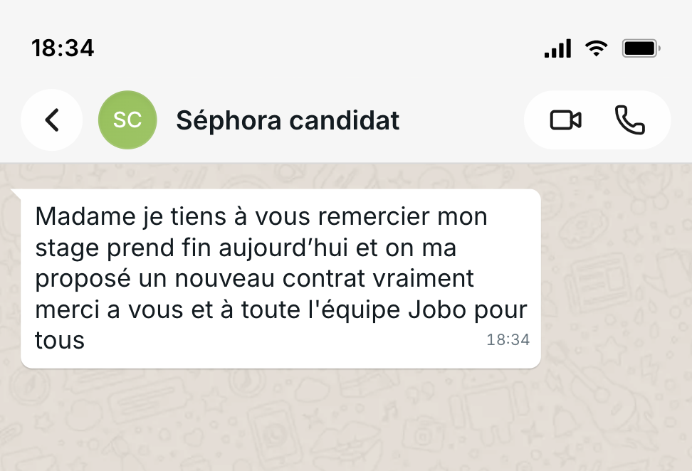 Témoignage Séphora