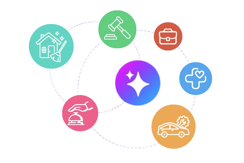 AI assistant helping local businesses respond to customers across multiple industries in El Monte, CA