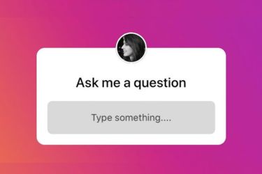 Ask Me a Question box