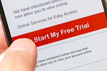 Start My Free Trial button