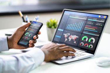 Man tracking data