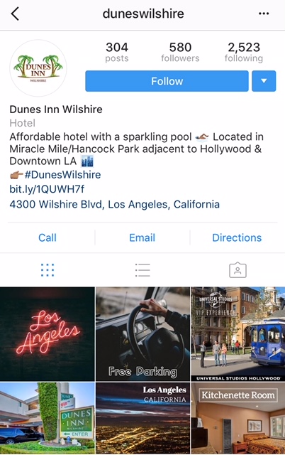 another view of your instagram business profile