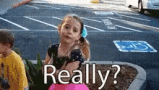 really? little girl gif