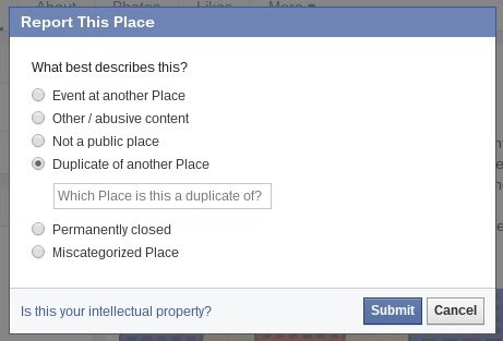 reason for reporting