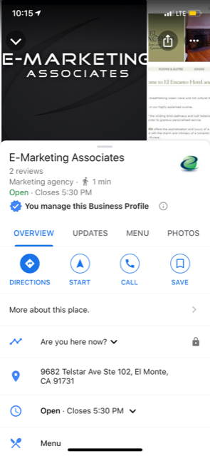 google posts in google maps