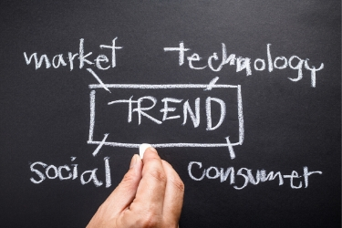Search for trends in the market, technology, social and consumer