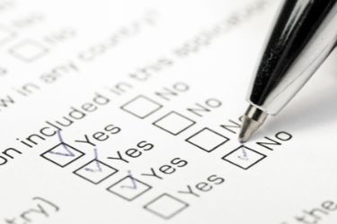 Pen and a survey