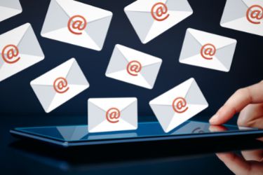 Tablet sending a lot of emails