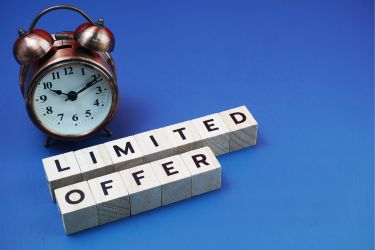 Aumente as vendas com técnicas eficazes de upsell 4 Oferta limitada com relógio