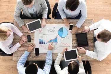 Sales Team discussing