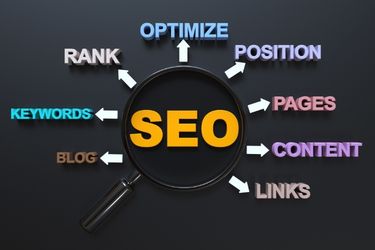 SEO and a magnifier