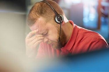 Upset Telemarketer