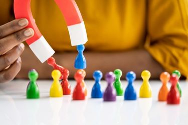 Magnet attracting qualified leads