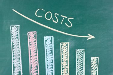 Cost goes down