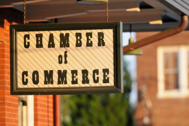 Chamber of Commerce sign
