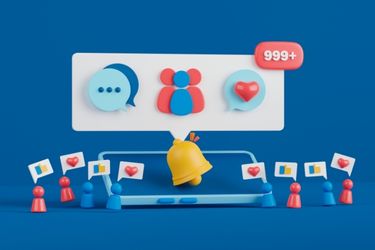 Social Media - Likes and love icons