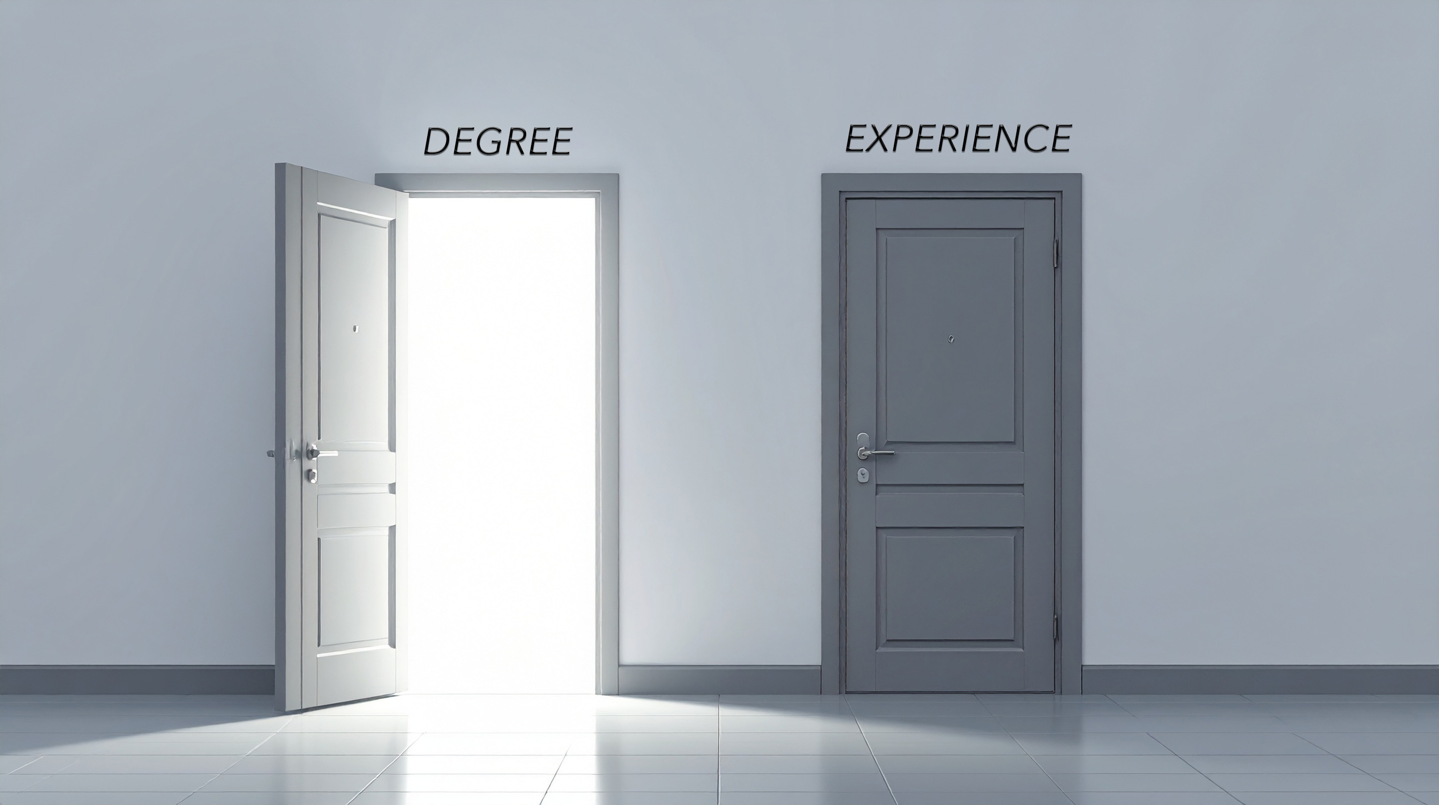 The Trap of Believing Experience = Degree