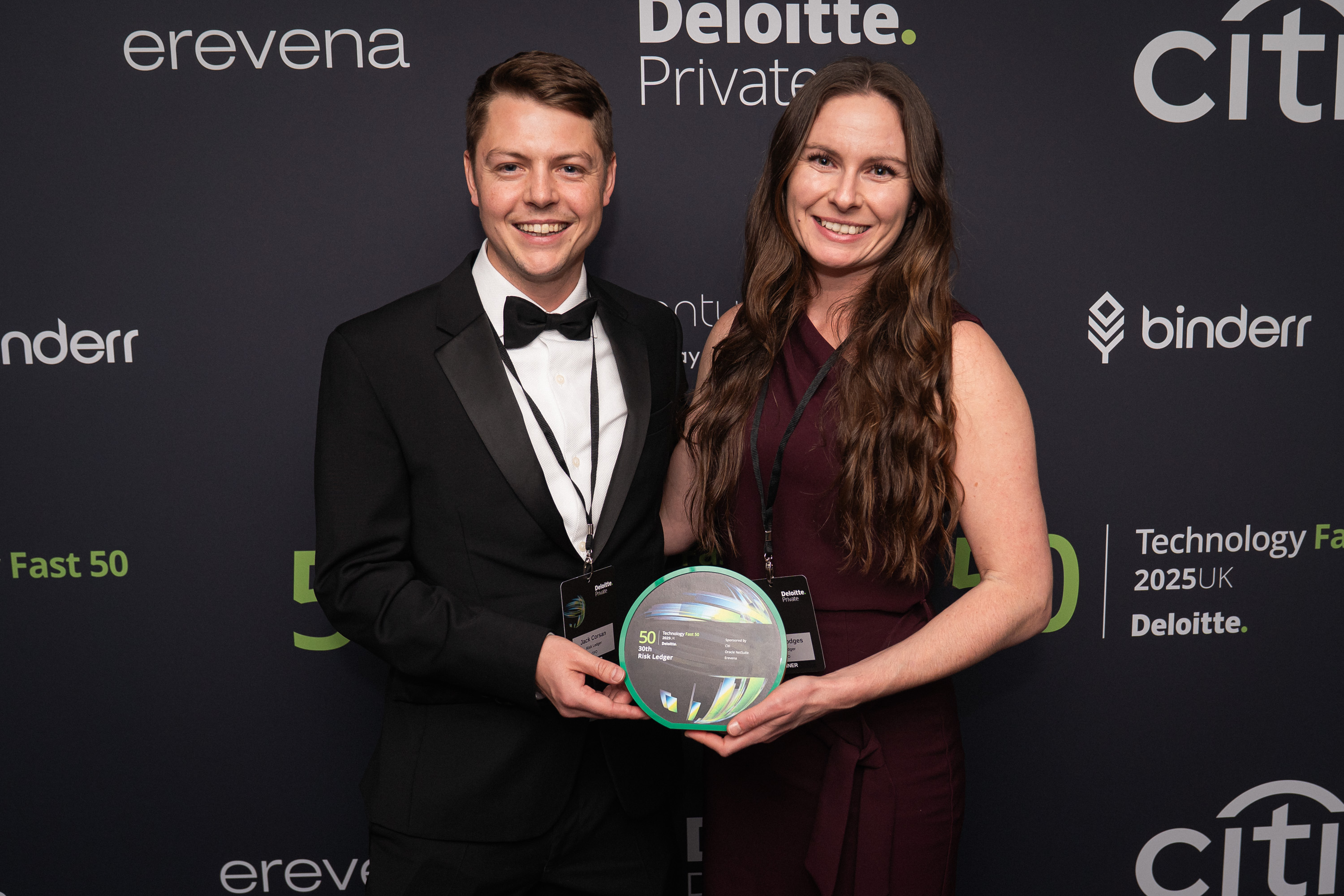 ‍Risk Ledger Named in Deloitte UK Technology Fast 50 2025