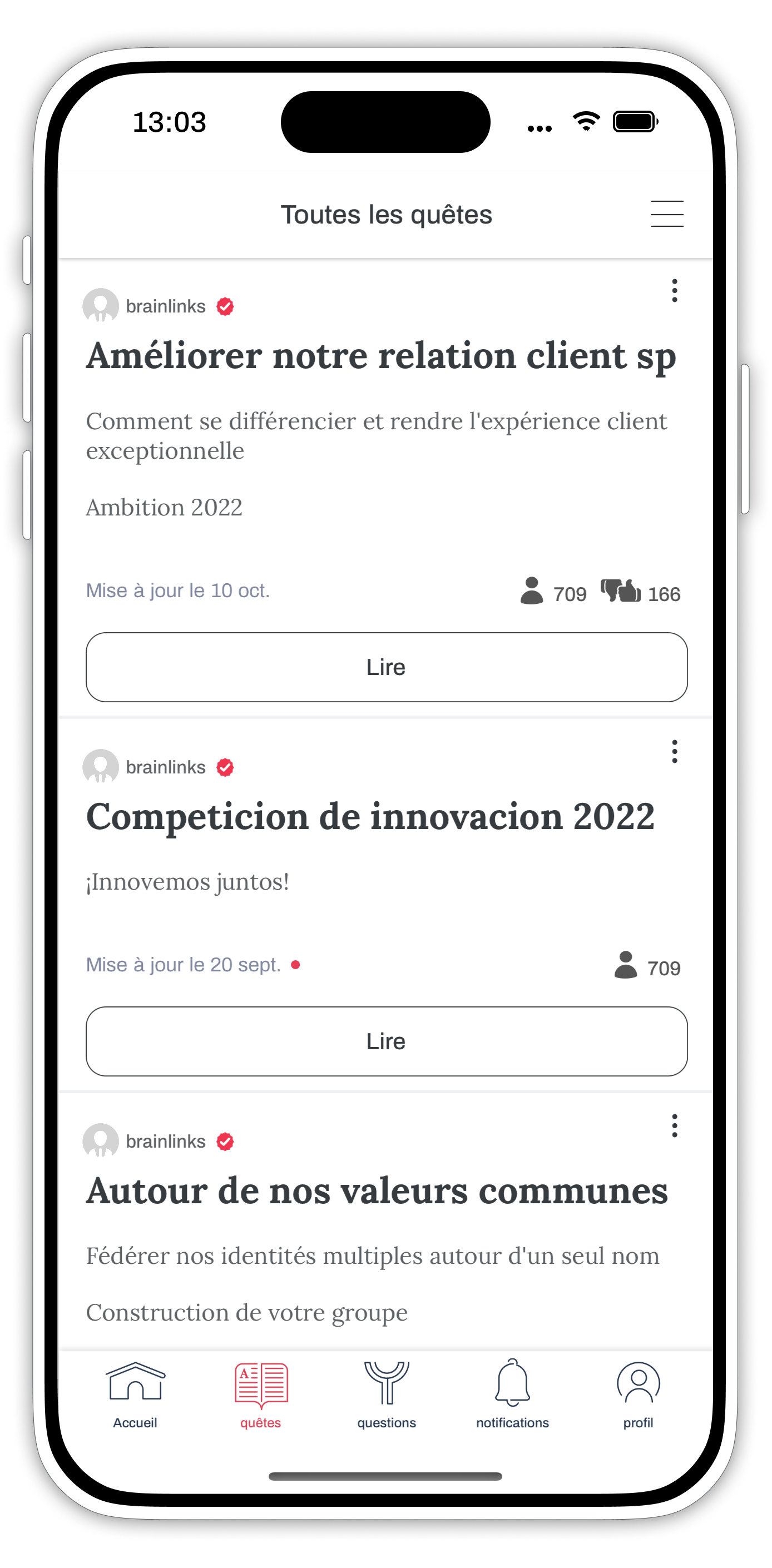 toguna app quest panel