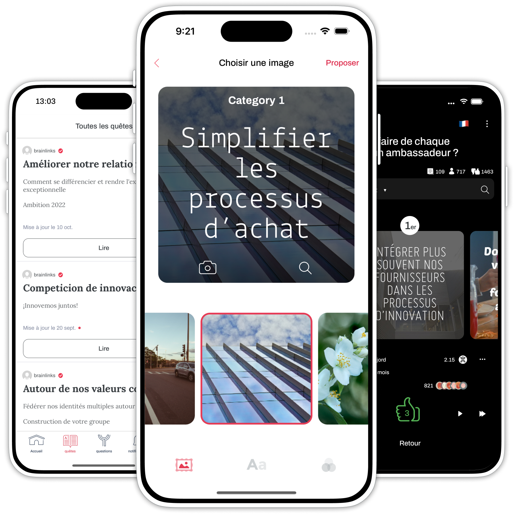 toguna app features mosaic