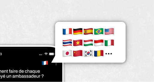 toguna app multilingue poster