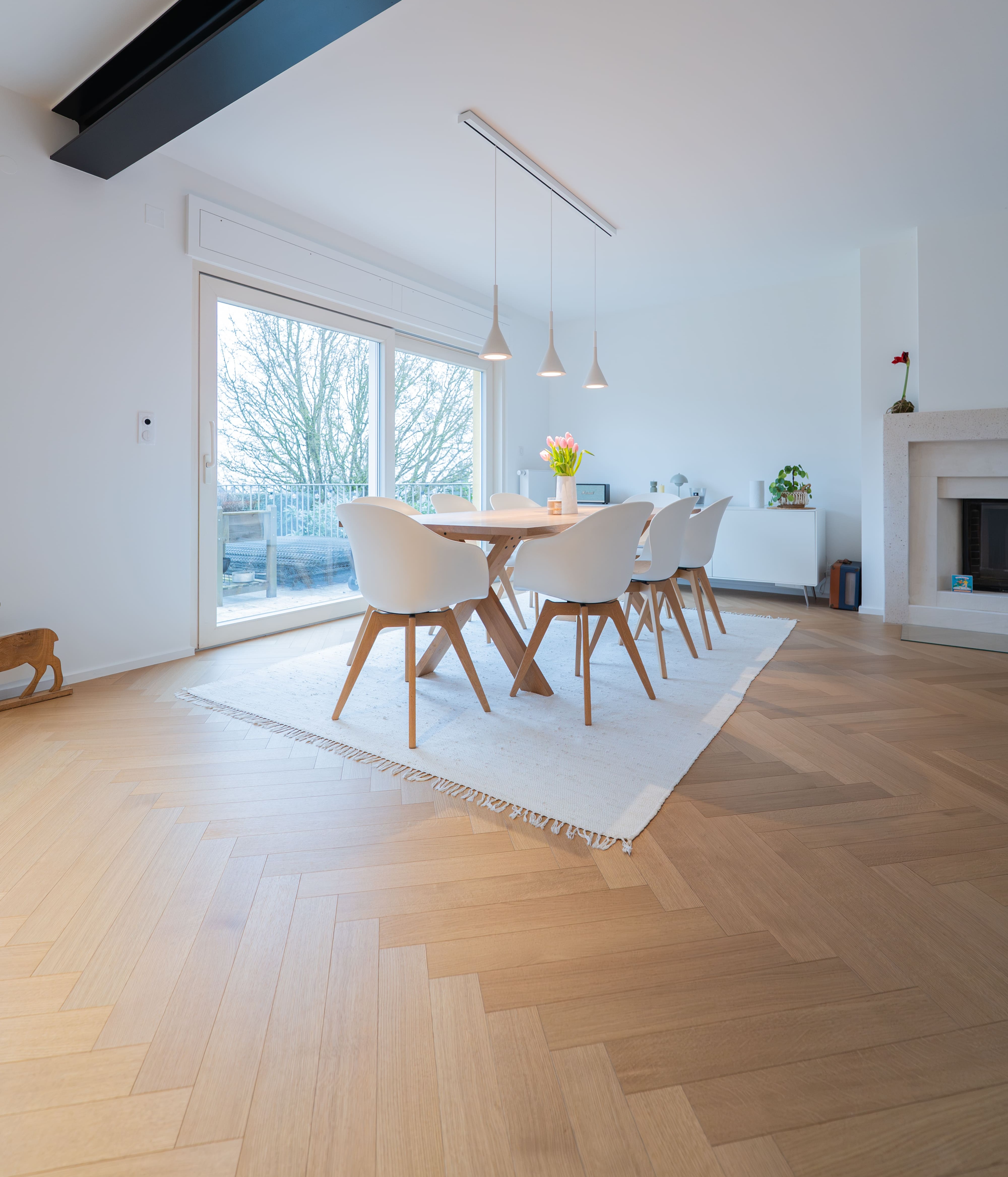 Un parquet en bâton rompu