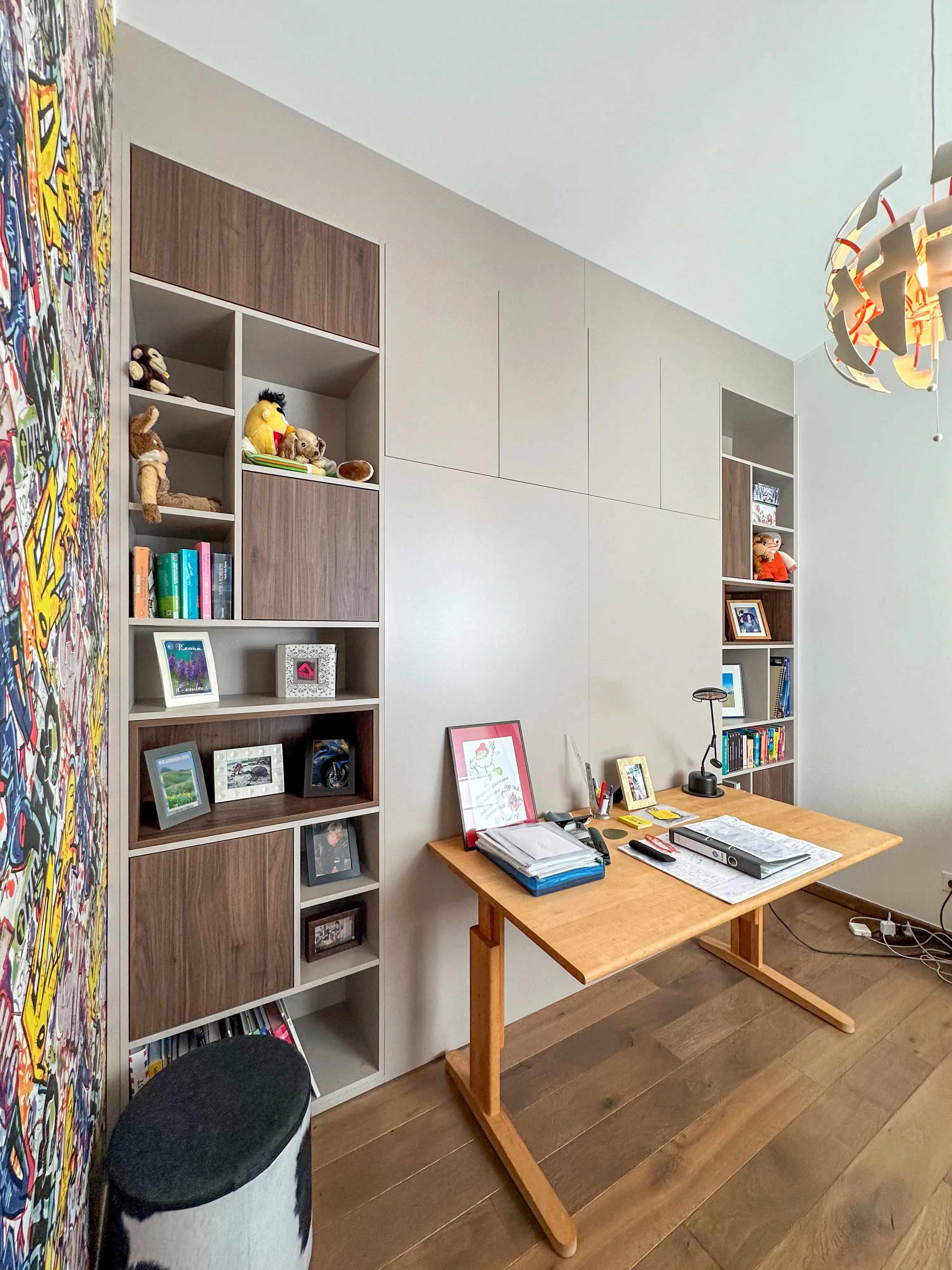 Cloison sur mesure avec dressing