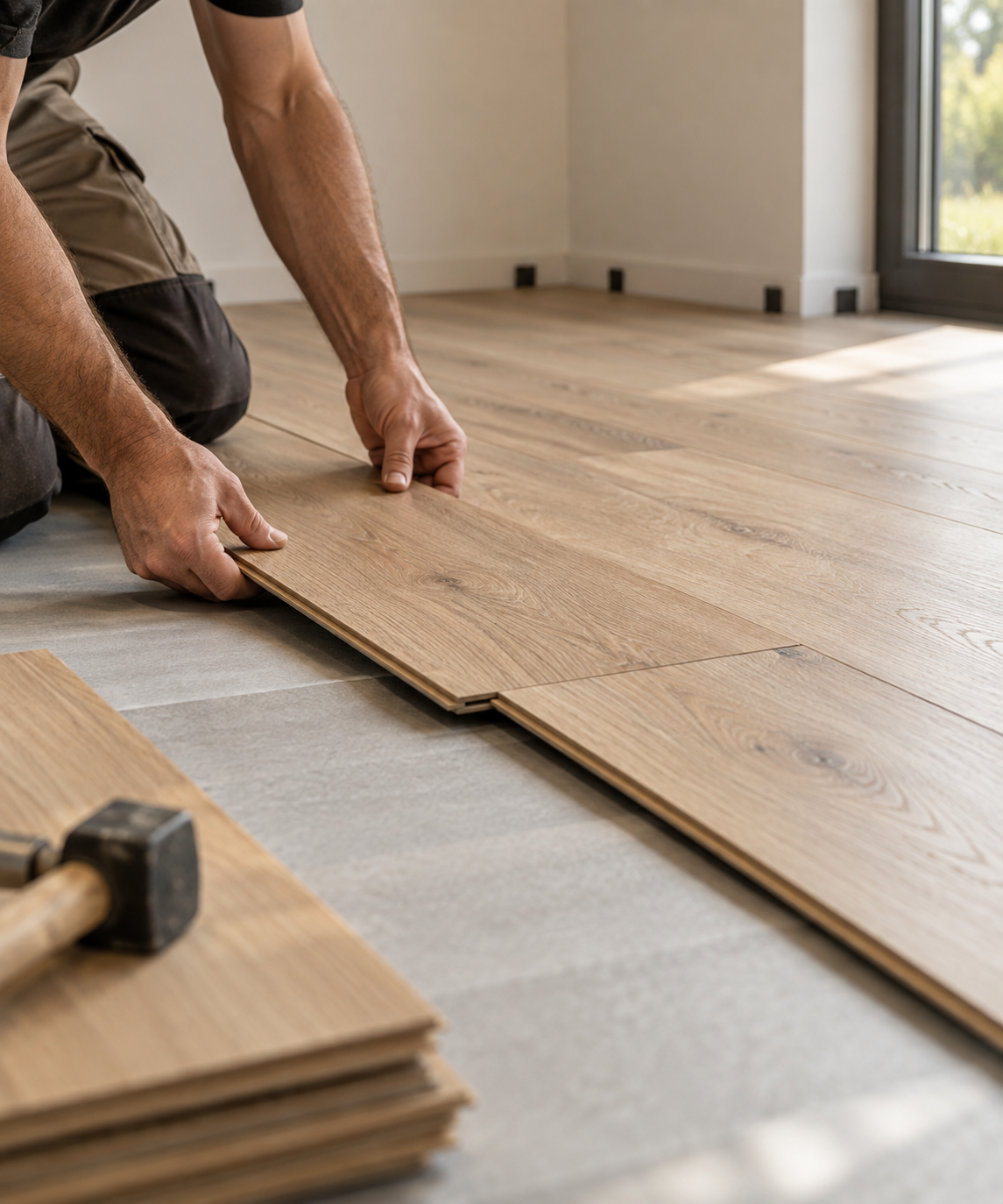 Installation of Floating Hardwood Flooring