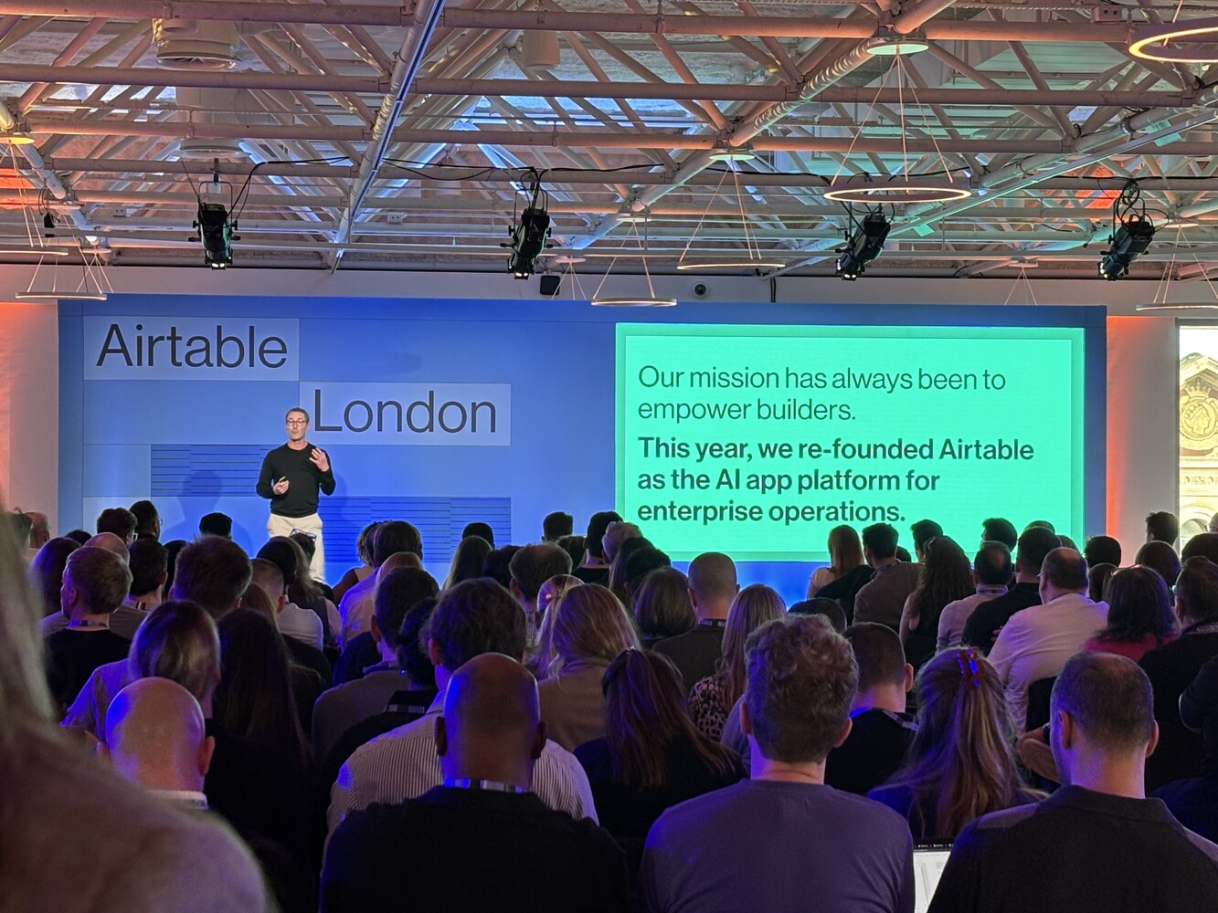 Head of Product Anthony laying down the new Airtable vision in bold, clear terms.