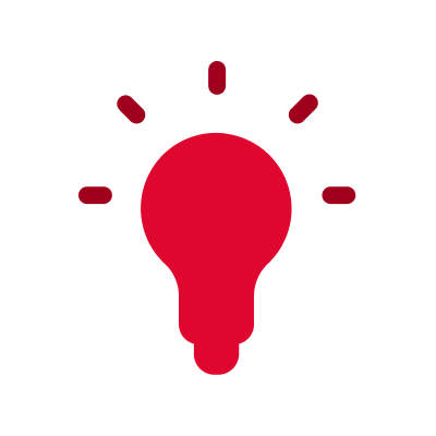 Red light bulb
