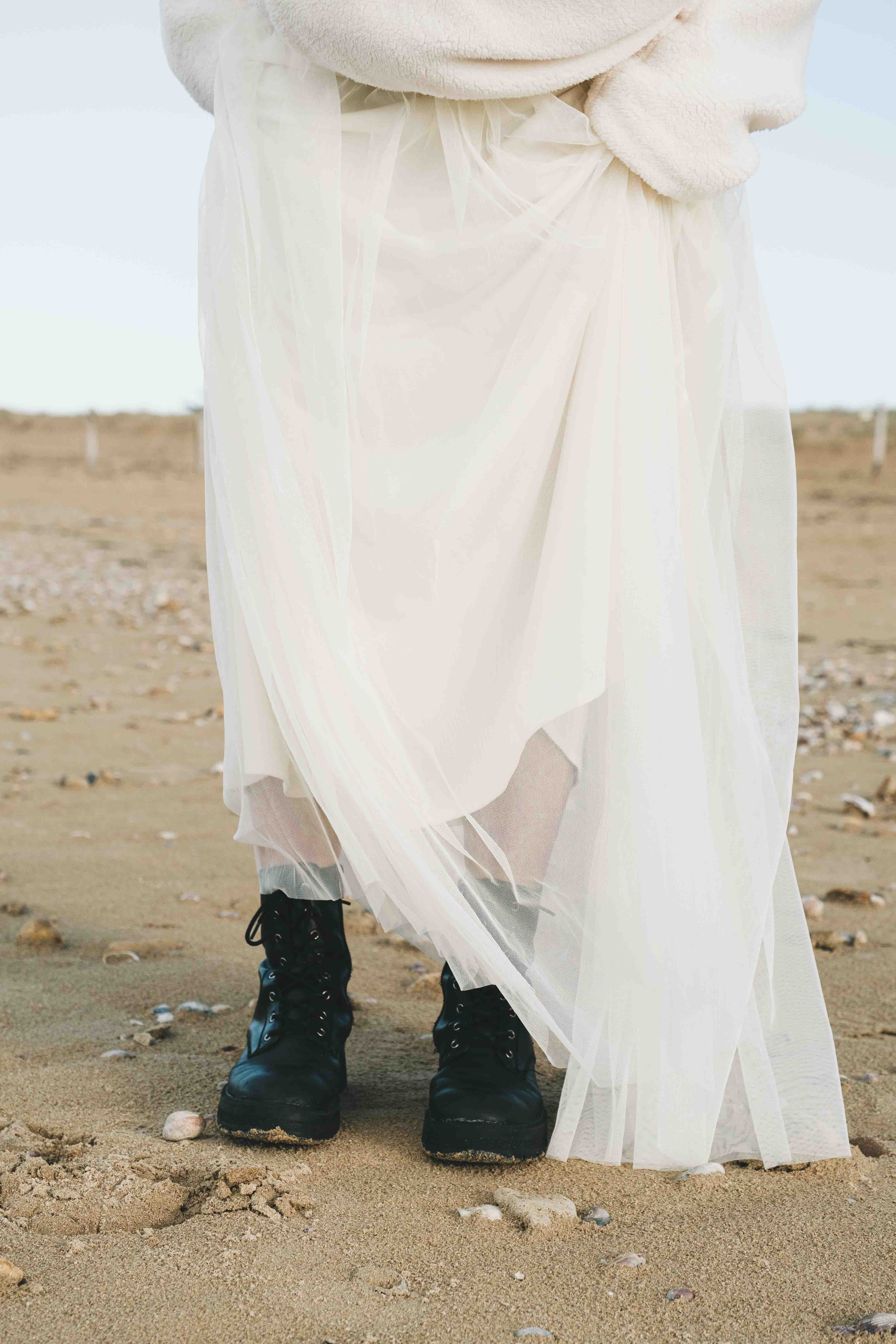 Shooting inspiration mariage day after bord de mer