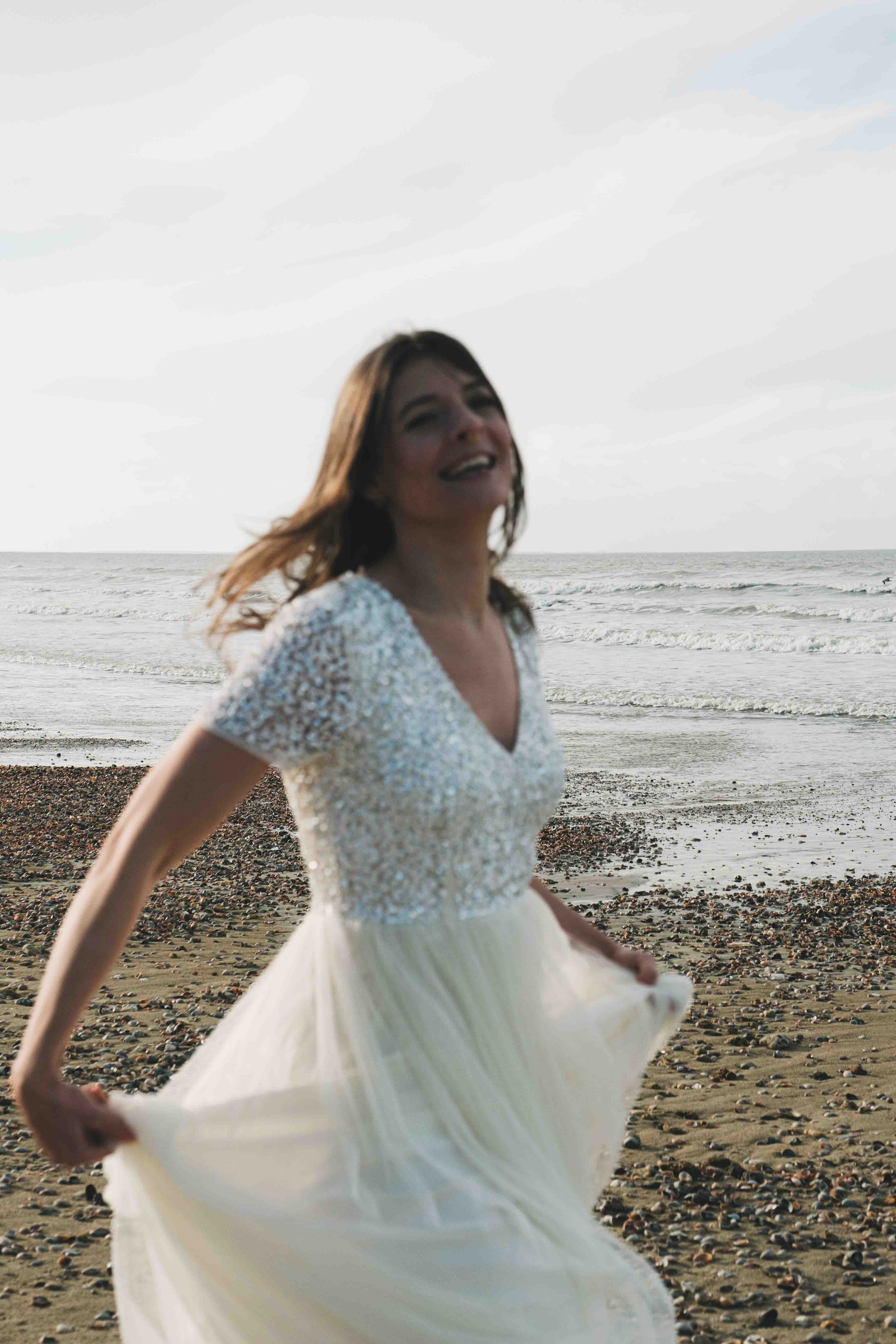 Shooting inspiration mariage day after bord de mer
