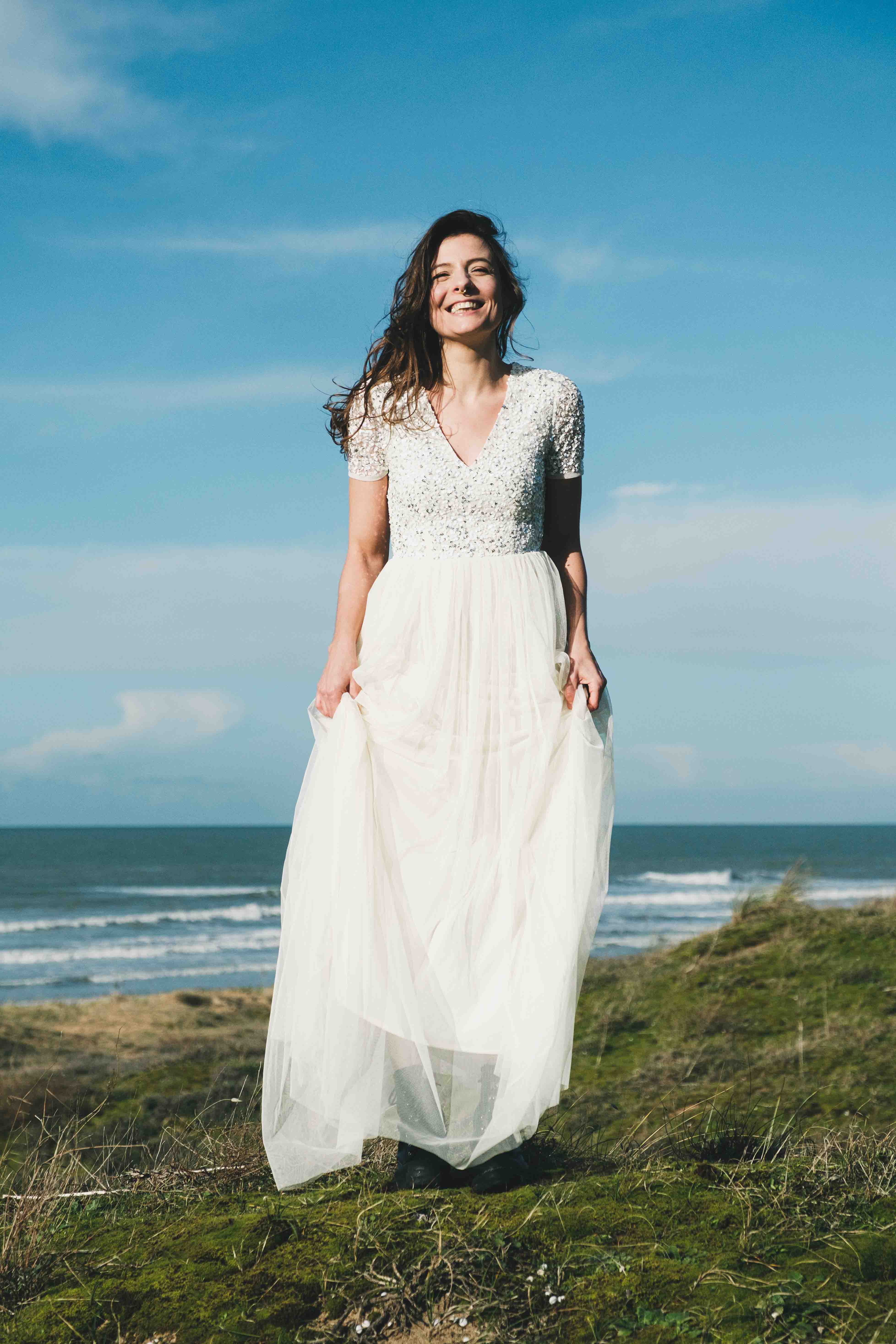 Shooting inspiration mariage day after bord de mer