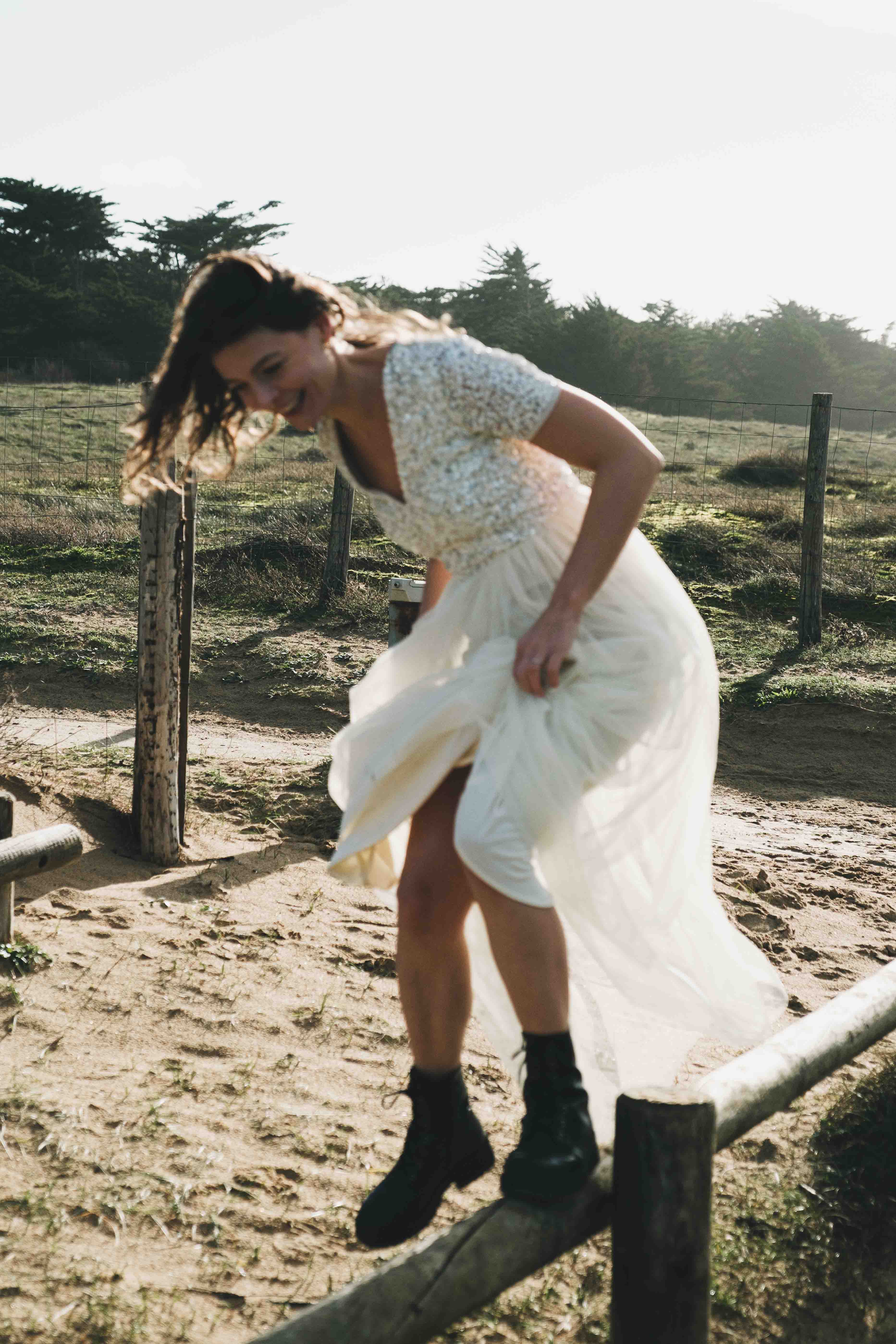 Shooting inspiration mariage day after bord de mer